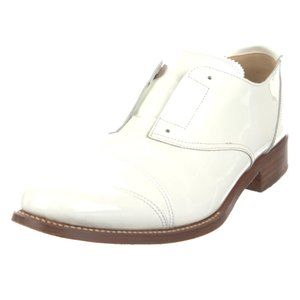 JIL SANDER PATENT LEATHER OXFORDS W/ BOX & DUST BAG